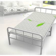 China metal single beds are por in europe photos pictures made com. Foldable Single Metal Bed Frame Shopee Singapore
