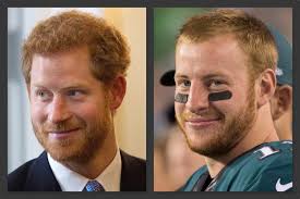 You're the man giovanni i appreciate and look up to you! Dean Stone On Twitter Prince Harry And Carson Wentz Look Like Twins Just An Observation Flyeaglesfly