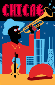 Because bullard had connections in the growing black musicians' community in montmartre and among his upper class air force friends, he was soon organising jazz band gigs at society parties and weddings. Poster I Made Celebrating Chicago Jazz Chicago