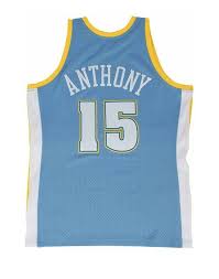 The nuggets compete in the national basketball association (nba). Mitchell Ness Nba Denver Nuggets 15 Anthony Swingman Sky Blue Jersey Sports Mem Cards Fan Shop Basketball Nba Romeinformation It
