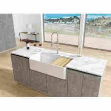 This gorgeous white fireclay double basin undermount sink features an apron for a finished look that completes your kitchen. Latoscana Ldl3619w 36 Reversible Double Bowl Fireclay Farmhouse Sink Qualitybath Com