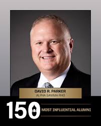DAVID R. PARKER, CLASS OF 1980, ALPHA GAMMA RHO David has had an extensive  career in agribusiness. He has spent his entire career helping individuals  and organizations improve their performance. David was