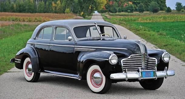 1941 Buick Roadmaster four-door sedan featured in Collectible Automobile Magazine