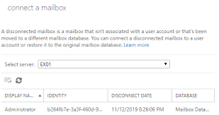 How To Recover Deleted Mailboxes Or Items In Exchange 2016