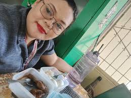 Having an early lunch today since I have so many tasks to accomplish  afterward—truly the life of a teacher!”