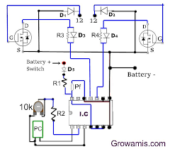 My two led bulbs blows out. 500 Watt Inverter Circuit Diagram Using Mosfet Grow Amis