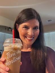 Y'all. No need to wait until August 26th…because my husband surprised me  with a @timhortonsus Pumpkin Spice Iced Capp today! Pumpkin spice season is  my favorite season! 🎃 🎉🎉🎉 Who else is