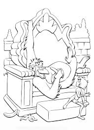 Ausmalbilder dschungelbuch kaa ausmalbild mogli zieht am schwanz kaa der schlange. Qb Rl0ym79zq M