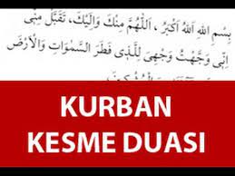 Kurban usulüne uygun olarak kesmek için dikkat gösterilir. Kurban Kesilirken Okunacak Dua Kurban Kesme Duasi Eid Al Adha Dua Youtube