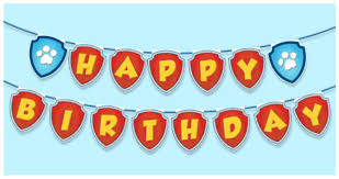 Paw patrol table decoration centerpieces here: Paw Patrol Birthday