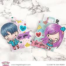 Stamp Feature Kpop Idols The Greeting Farm Greetings Card Supplies Stamp