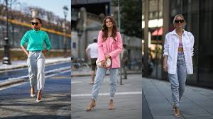 Here we see a black blazer with a white top tucked in mom jeans completed with clear heeled sandals: Mom Jean Outfits How To Bring This Retro Style Up To Date Woman Home