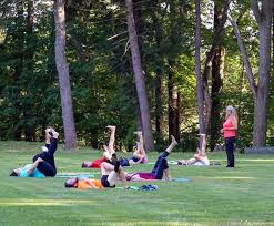 Now that you know how to sit comfortably, david takes you through one of the most common movements in yoga, called a sun salutation. Yoga In The Park Stanley Park Westfield Ma