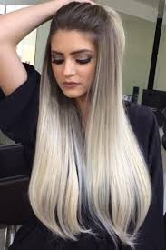 Hair is darker at the roots and becomes lighter at the ends, or vice versa. Blonde Ombre Hair 50 Cute Ideas For Short And Long Hair Ladylife