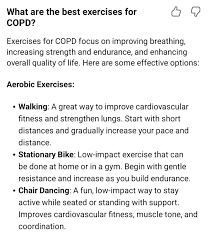 Image result for Exercise in COPD