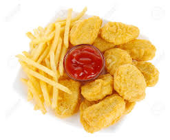 Wähle eine option 6 nuggets 9 nuggets 12 nuggets. Fried Chicken Nuggets Mit Pommes Und Sauce Franzosisch Isoliert Auf Weiss Lizenzfreie Fotos Bilder Und Stock Fotografie Image 19300870