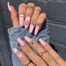 14:20 arte y belleza vicky 118 790. Pin By Yarili Sosa On N A I L S In 2020 Evil Eye Nails Pink Nails Pink Acrylic Nails