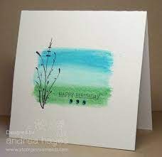 Glue watercolor ornaments on to the cards. A While Back My Friend Lori Davis Shared A Pin With Me On Pinterest Since Then Hours H Watercolor Greeting Cards Watercolor Cards Watercolor Birthday Cards