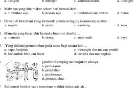 Contoh Soal Latihan Uts Ipa Kelas 3 Sd Semester 1 Terbaru Idn Paperplane