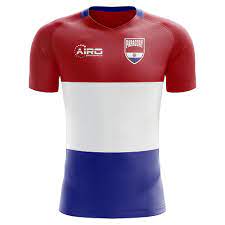 El lanzamiento además marca el adiós de adidas y el retorno de puma como sponsor de la albirroja. 2020 2021 Paraguay Home Concept Camiseta De Futbol Fruugo No