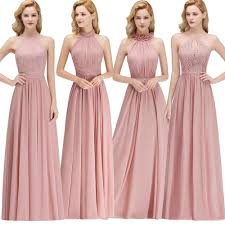 Dusty Pink Halter Bridesmaid Dress Ri Dusty Pink Bridesmaid Dresses Halter Bridesmaid Dress Bridesmaid Dresses