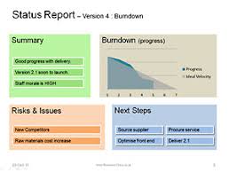 Status Template Be Clear Successful With Status Reports