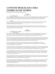 Maybe you would like to learn more about one of these? Contoh Penelitian Tentang Tempe Masnurul