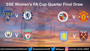 Check fa cup 2020/2021 page and find many useful statistics with chart. Today S Sse Women S Fa Cup Quarter Final Draw Fixtures Womens Soccer United