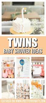 Bubbly Twin Baby Shower Pretty My Party Party Ideas