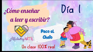 Paco tiene dificultades para regresar a su casa. Dia 1 Paco El Chato Como Ensenar A Leer Y Escribir Pale Youtube