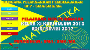 Maybe you would like to learn more about one of these? Download Rpp Mtk Peminatan Sma Smk Kelas Xi K13 Revisi 2017 Nyumplik Com