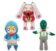 Bleach Gigai Noba Kurodo Ririn Mini Plush Doll Sets Doll Toys Plushies