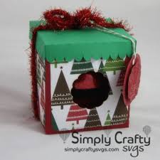 Round Ball Ornament Box Svg File For Christmas Simply Crafty Svgs Ornament Box Christmas Svg Design Gift Box Template