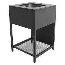 Grillkuchen Modul 60 X 60 X 90 Cm Mattgrau Mit Spule Bauhaus