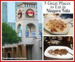 5 Great Places To Eat In Niagara Falls New York Niagara Falls New York Niagara Falls Restaurants Niagara Falls