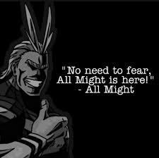 All might quotes on discipline. Quote By All Might Goodanimemes