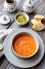 Homemade Cream Of Tomato Basil Soup Recipe Delicious Soup Recipes Italian Food Forever Creamy Tomato Basil Soup