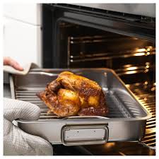 Koncis Ugnsform Med Galler Rostfritt Stal Ikea Rostfritt Stal Stal Ikea