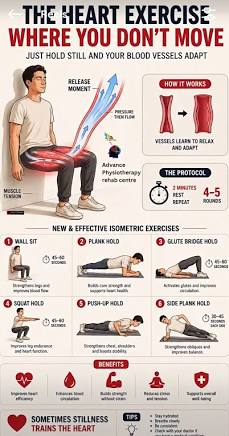 Isometric training triggers reactive hyperemia to lower blood pressure, AI generated