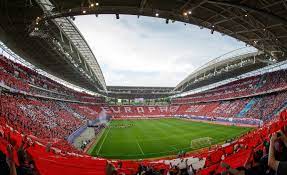 Rb leipzig, otherwise known as rasenballsport leipzig e.v., are one of the most at the location where the current ground stands was once a stadium called the zentralstadion, which opened in 1956. Bundesliga Fans In The Stadium Rb Leipzig Say Ja