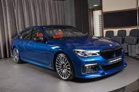 bmwアブダビがカスタムされた7シリーズを披露アヴスブルーにレッド内装 bmw bmw classic cars bmw wheels