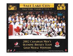 Team Canada 8X10 2002 Mens Gold Medal ...