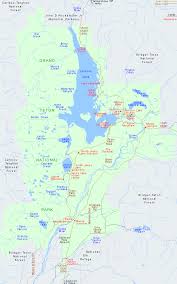 Map Of Grand Teton National Park Wyoming