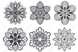 Black And White Round Floral Elements Vector Illustration Mandala Royalty Free Cliparts Vectors And Stock Illustration Image 122782448 Vectorportal has been repeatedly voted as top 10 free vector resource by various graphic design sites. black and white round floral elements vector illustration mandala