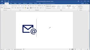 It is also commonly called the at symbol, commercial at or address sign. How To Insert E Mail Symbol In Word Youtube