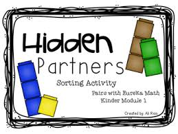 Hidden Partners Activity Eureka Math Eureka Math Kindergarten Math Games Math
