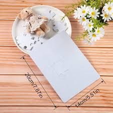 Order online or call, 24 hours a day: Buy 13 Sheets Blank Puzzles Blank White Jigsaw Puzzles Sublimation Puzzle Craft For Boys Girls Graffiti Decoration Drawing Diy Invite Photo Heat Transfer 20 Pieces 7 87 X 5 51 Inch Online In Usa B0983mtksn