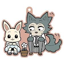 Rubber Key Chain Beastars Legoshi In 2020 Kawaii Printables Pixel Art Anime