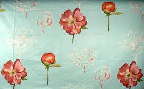 Perfect for tops and capris, super comfortable with a little stretch! Kravet Sketchbook Peony Aqua Fabric Best Fabric Store