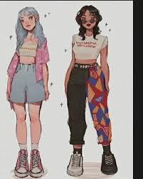 Essa historia se passa no universo do anime naruto só que adaptada, a protagonista se chama tsui e ela acaba sendo levada para essa dimensão sem mais nem menos (não que ela não tenha gostado). Pin By Marin On Inspiracoes Fashion Design Sketches Drawing Anime Clothes Art Clothes